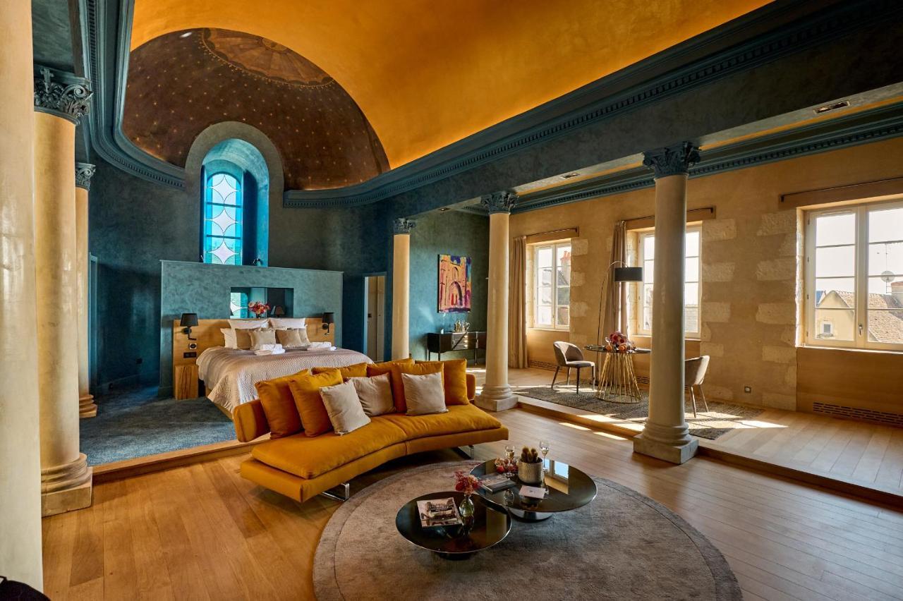 La Chapelle, Les Suites Du Palais, L'Unique 5 Etoiles De Nevers, Suite D'Exception, By Primo C0Nciergerie Εξωτερικό φωτογραφία